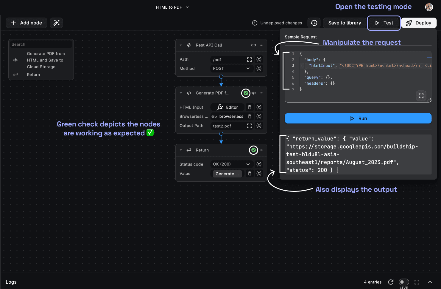 Node Testing