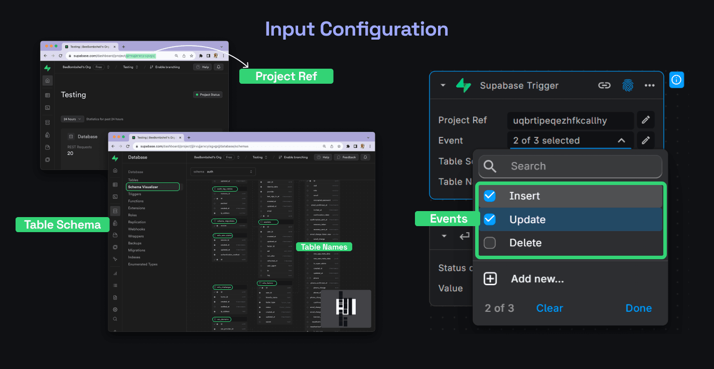 Supabase BuildShip Trigger